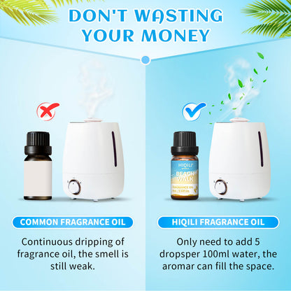 HIQILI Gold Coast Fragrance Oil Set 6x10ml