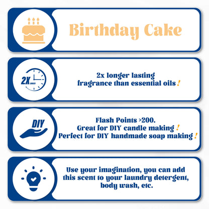 Birthday Cake Fragrance Oil
