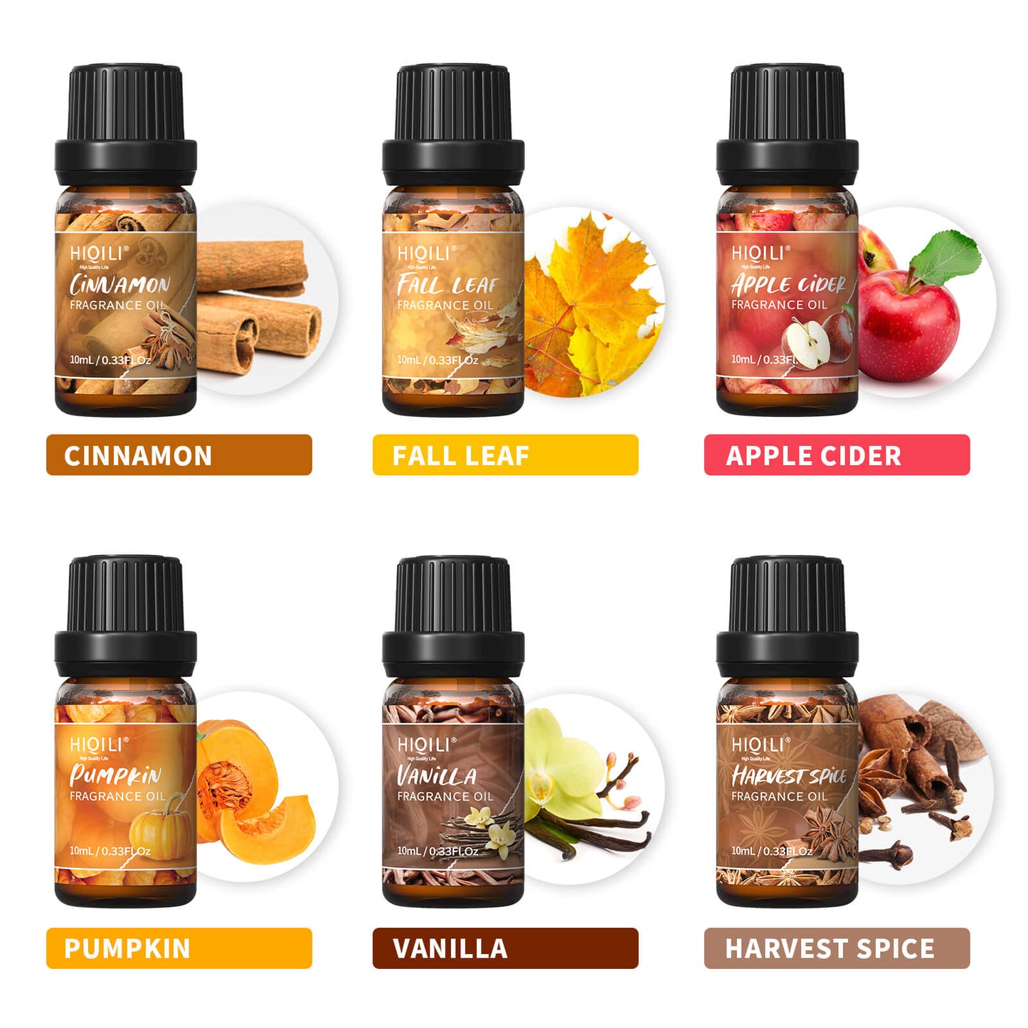 HIQILI Spice Fragrance Oil Set